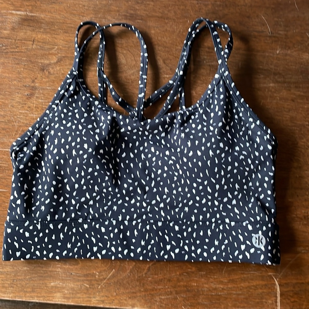 Astoria Activewear Black-And White Sports Bra